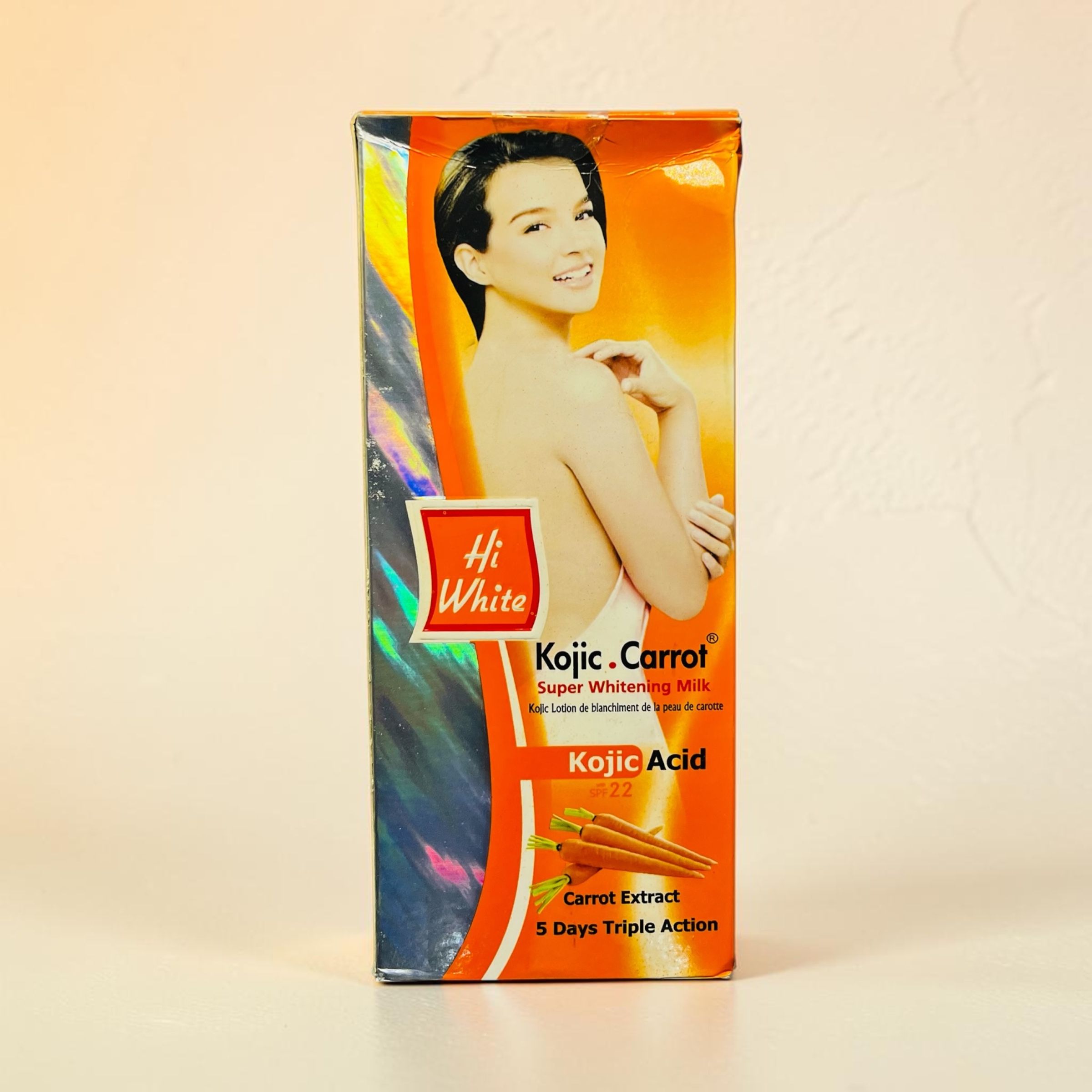 HI WHITE KOJIC CARROT LOTION 500ML 